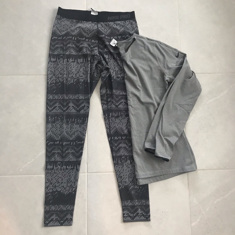 Nike Pro Dri-Fit Tights & Top